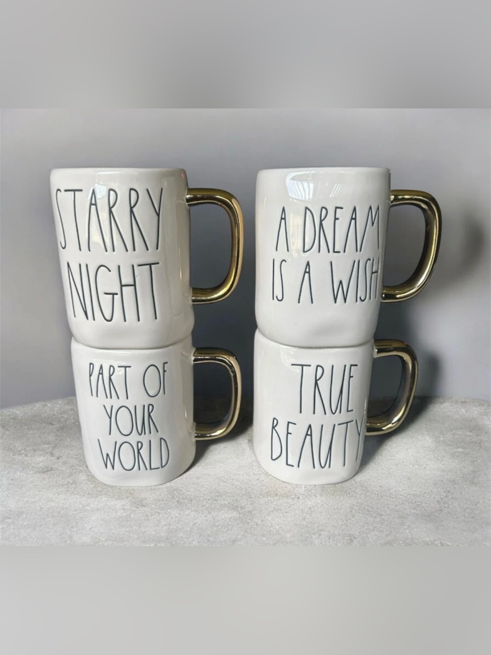 Rae Dunn Disney Bundle of Mugs